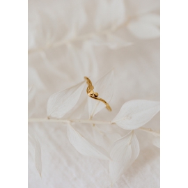 Recycled 18k gold ring
