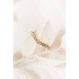 Capucine wedding ring - Or 18k et diamants