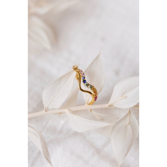 Recycled 18k gold ring