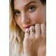Lucy in the sky ring - 18k gold, tourmaline & diamonds