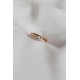 Clarity ring - 18k recycled gold & diamonds